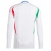 Maglie da calcio Italia Seconda Maglia Europei 2024 Manica Lunga